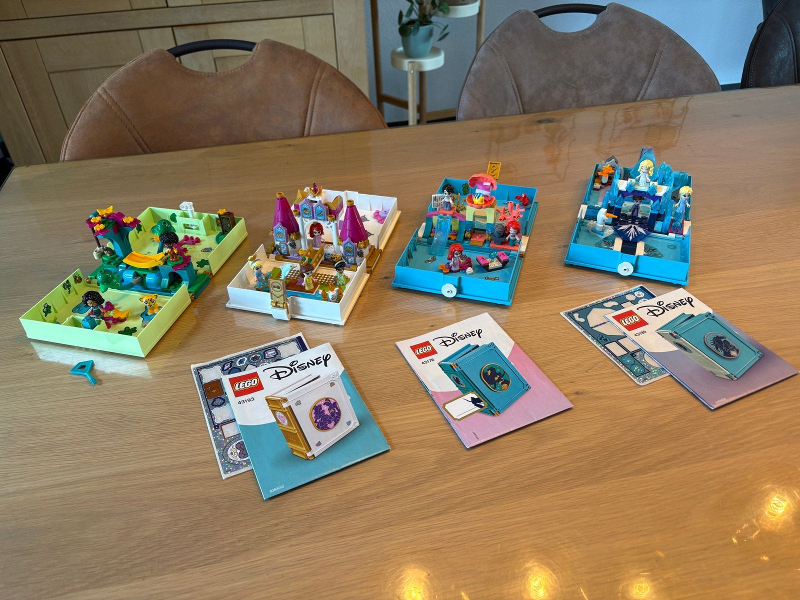 Lego Disney Storybook Adventures sets (4 stuks), Ophalen of Verzenden, Zo goed als nieuw, Lego