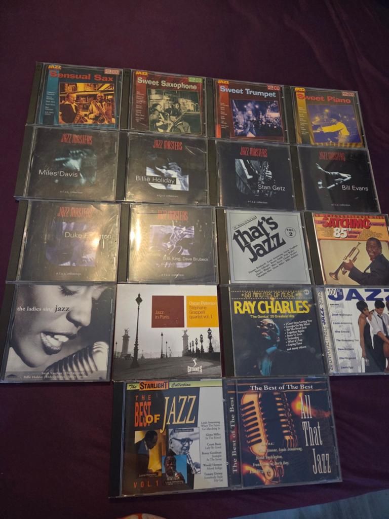 18 x Jazz cd's cd jazz masters memories best of stan getz, Cd's en Dvd's, 1980 tot heden, Boxset, Ophalen of Verzenden, Zo goed als nieuw