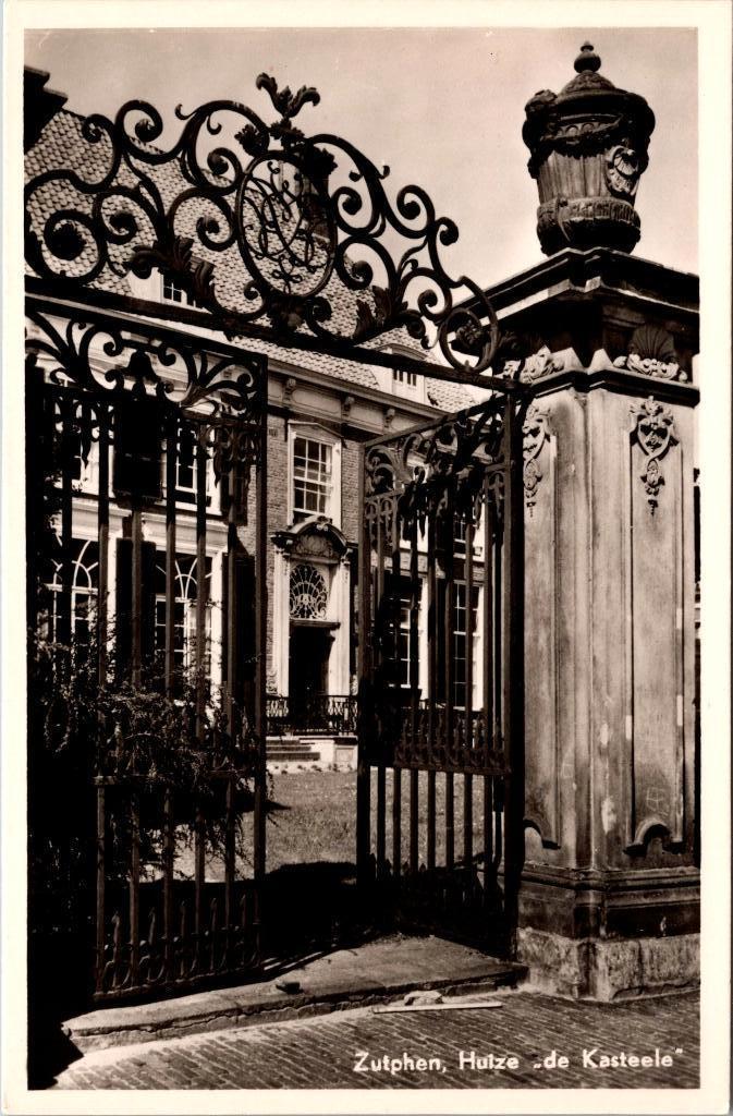 Zutphen - Huize de Kasteele, Verzenden, 1940 tot 1960, Ongelopen, Gelderland