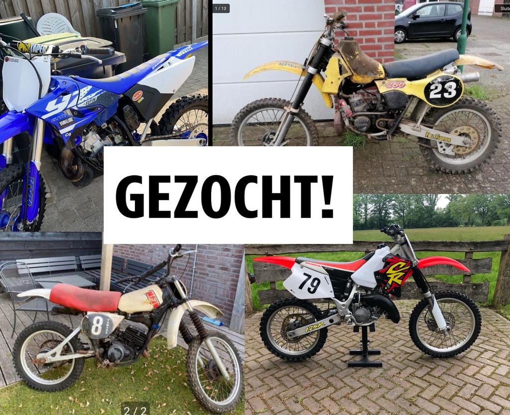 Gezocht: Crossmotor opknapper, Motoren
