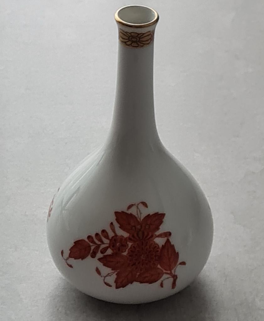 Prachtig Herend Porseleinen vaasje - Apponyi, Antiek en Kunst, Ophalen of Verzenden
