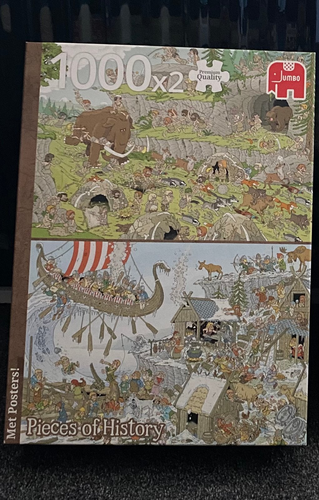 Jumbo Jan van Haasteren Puzzel, Ophalen of Verzenden, 500 t/m 1500 stukjes, Zo goed als nieuw, Legpuzzel