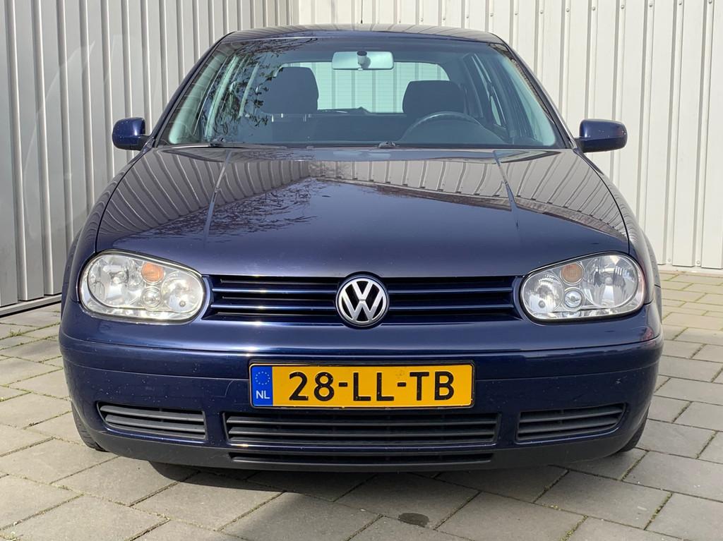 Volkswagen Golf 1.6-16V|5 Deurs|Airco|APK|, Auto's, Voorwielaandrijving, Stof, Zwart, 4 cilinders