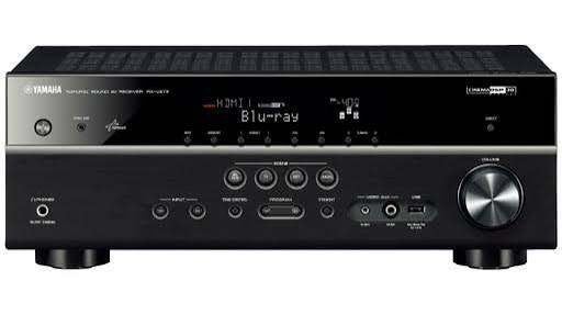 Yamaha RX-V473 versterker/receiver, Ophalen, Gebruikt, Yamaha, 120 watt of meer