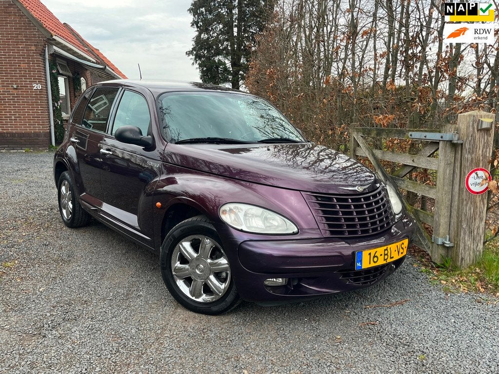 Chrysler PT Cruiser Custom Van 2.0i Classic|AUT.|GRIJSKENT.|, Auto's, Gebruikt, 4 cilinders, Metallic lak, Bedrijf
