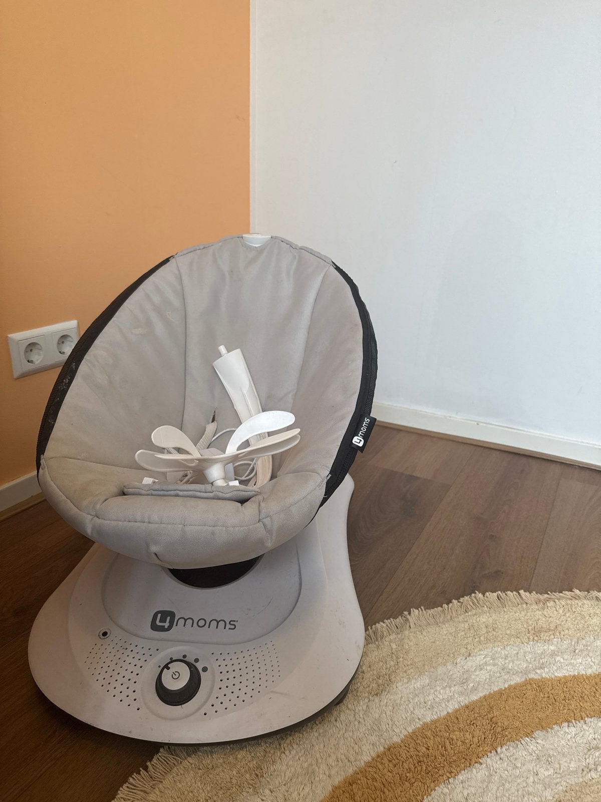 4moms MamaRoo 4.0 Babywipper - Grijs, Ophalen, Gebruikt