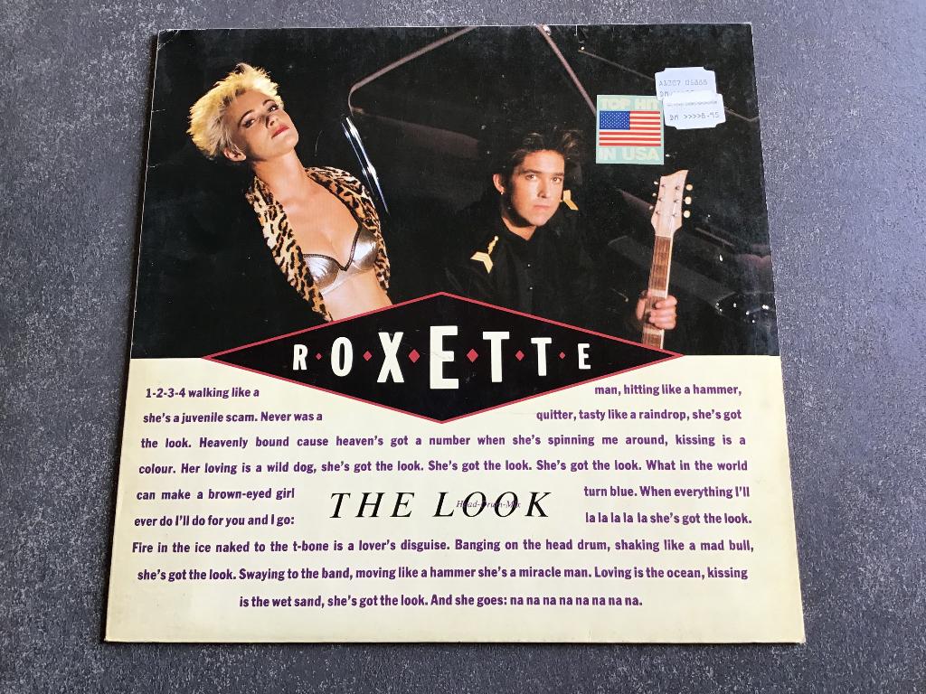 Roxette - The Look - 12 inch, Cd's en Dvd's, Vinyl | Pop, Gebruikt, 12 inch, Ophalen of Verzenden