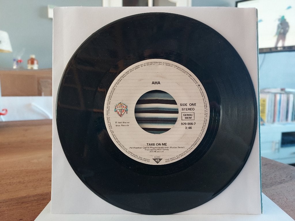 7" Single A-ha - Take One Me / Love Is Reason, Gebruikt, 7 inch, Ophalen of Verzenden, Pop