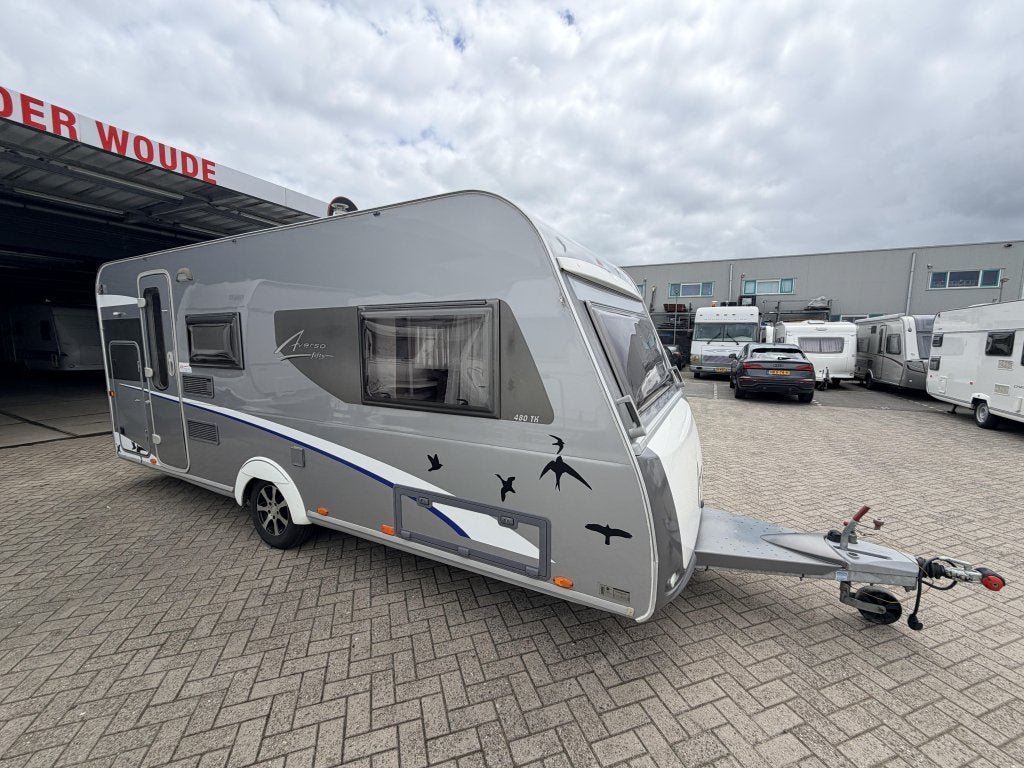 Bürstner Averso Fifty 480 TK Stapelbed Goede indeli, Caravans en Kamperen, Ringverwarming, Standaardzit, Bedrijf, Bürstner