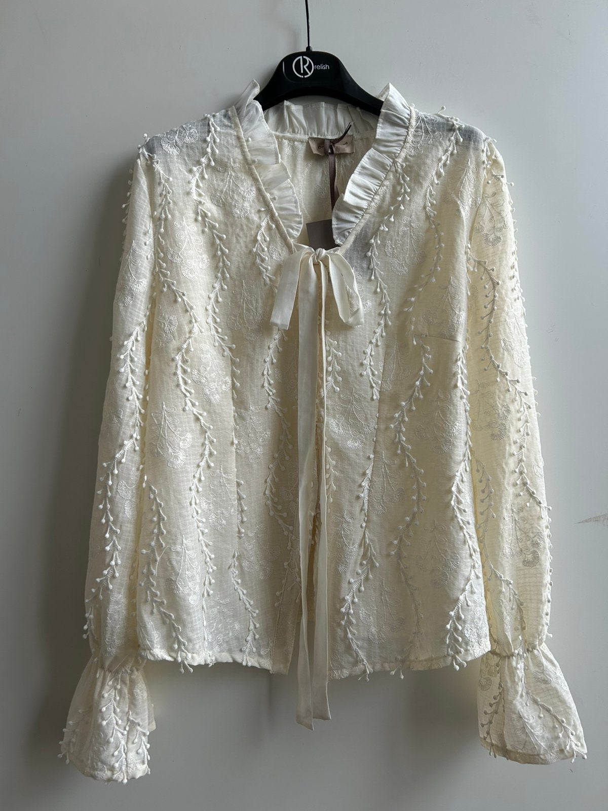 GARCONNE blouse embroidered mt S, -, Verzenden, Parijs, Nieuw