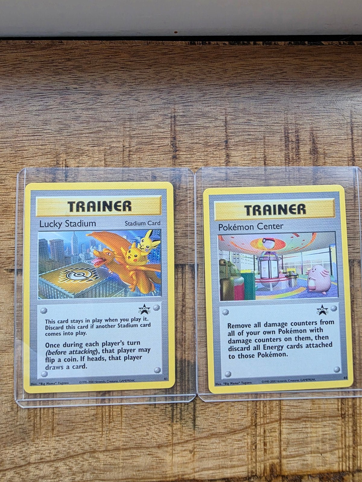WOTC Pokémon Promo Lucky Stadium Pokemon Center Proxy 40/41, Verzenden