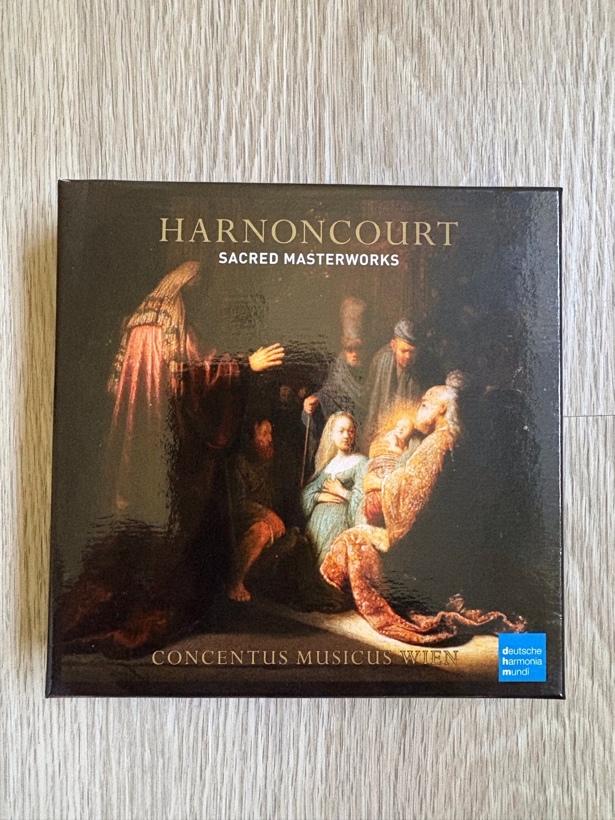 Harnoncourt Sacred Masterworks - Concentus Musicus Wien, Cd's en Dvd's, Boxset, Ophalen of Verzenden, Zo goed als nieuw, Inclusief boekje