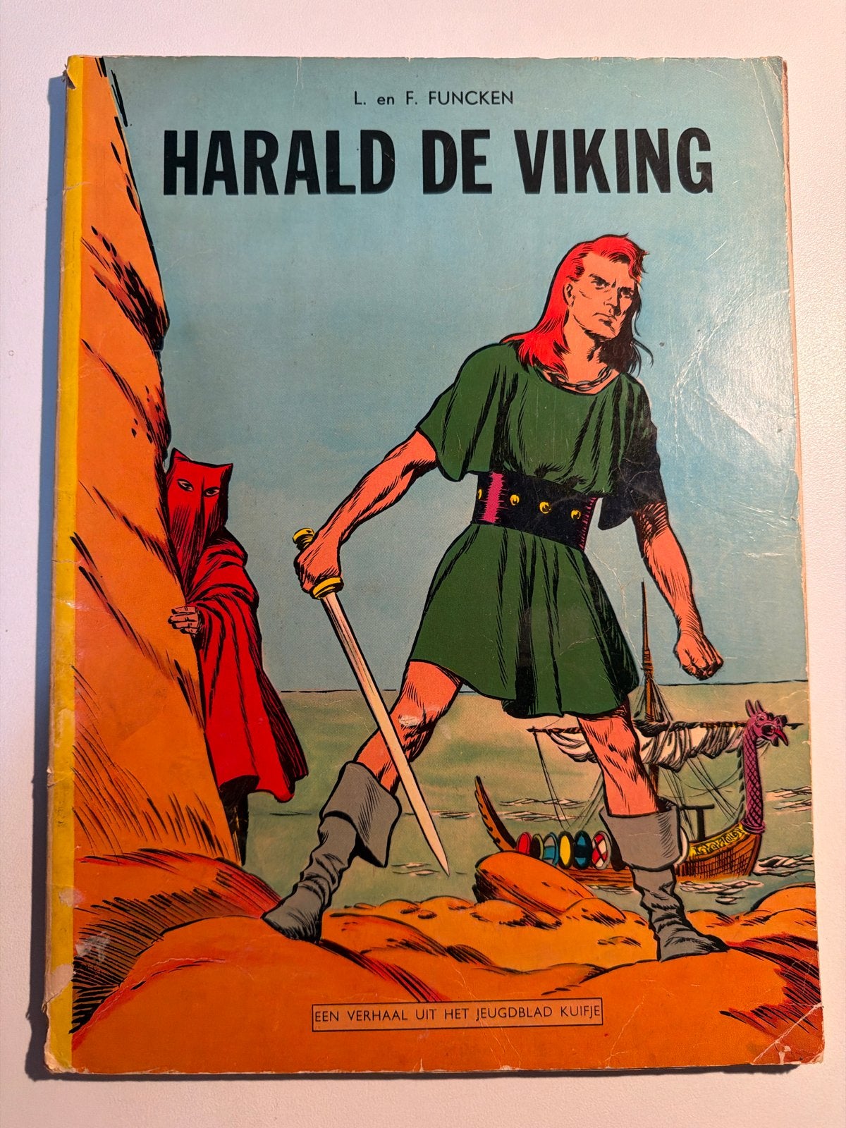 Harald de Viking - Een verhaal uit het Jeugdblad Kuifje, Eén stripboek, Ophalen of Verzenden, Gelezen
