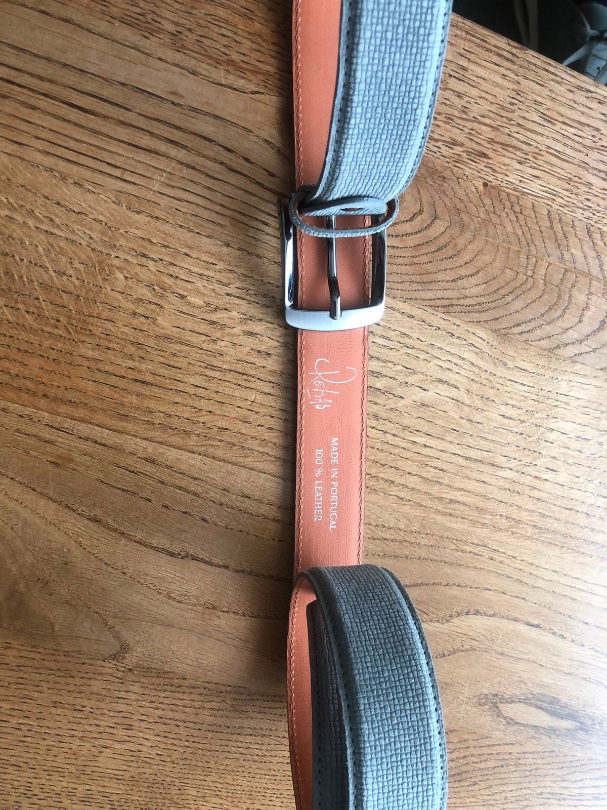 Leren riem maat 110 cm. Merk rehab, Kleding | Heren, Riemen en Ceinturen, Ophalen of Verzenden, Nieuw, Overige kleuren, 105 tot 115 cm