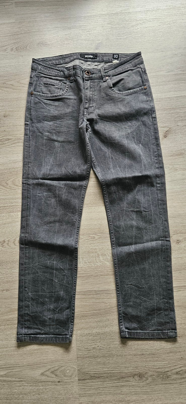 wam denim maat 33, Ophalen of Verzenden, Zo goed als nieuw, Grijs, W33 - W34 (confectie 48/50)