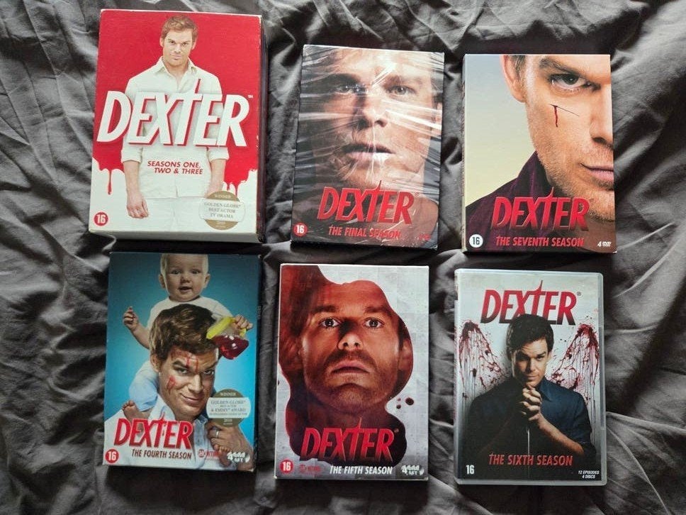 Dexter - Seizoen 1 t/m 8 (Complete Serie), Cd's en Dvd's, Psychologische thriller, Vanaf 16 jaar, Nederlands, Ophalen of Verzenden