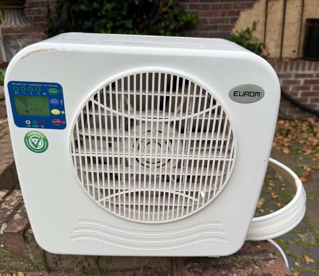 Eurom AC2400 Split Airco Caravan / Camper – Werkt perfect!, Ophalen, Gebruikt