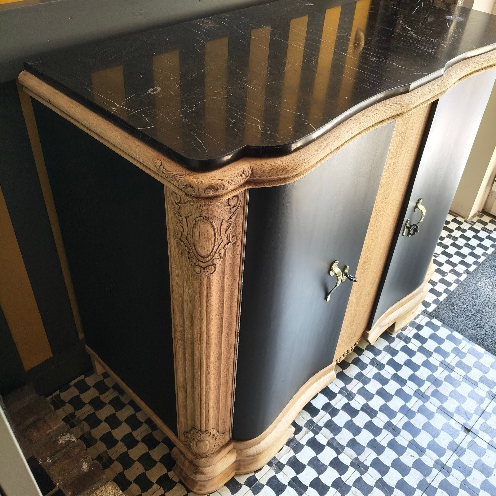 ️ ❤️ Gerestaureerd antiek dressoir (ca. 1870), Ophalen