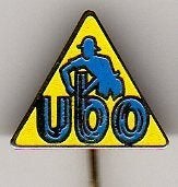 Speldje UBO BANDEN MONTFOORT (A9), Ophalen of Verzenden, Gebruikt, Overige onderwerpen