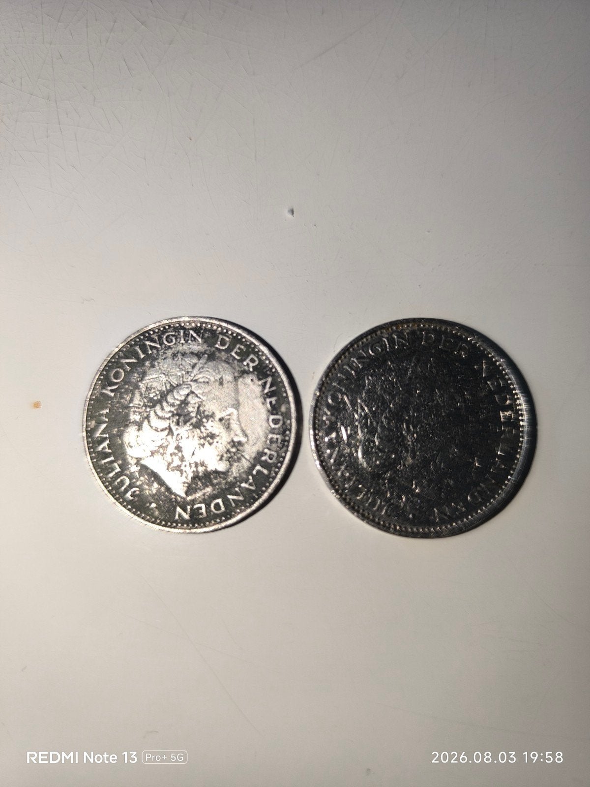2x 2.50 gulden, Postzegels en Munten, Ophalen of Verzenden, Koningin Beatrix, 50 gulden