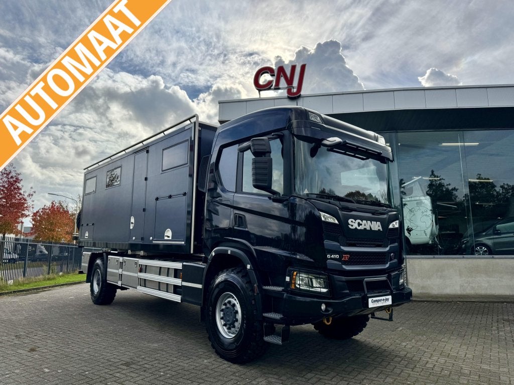 Scania 4x4 Expeditie camper Twiga opbouw, Kluisje, Tot en met 2, Bedrijf, Diesel