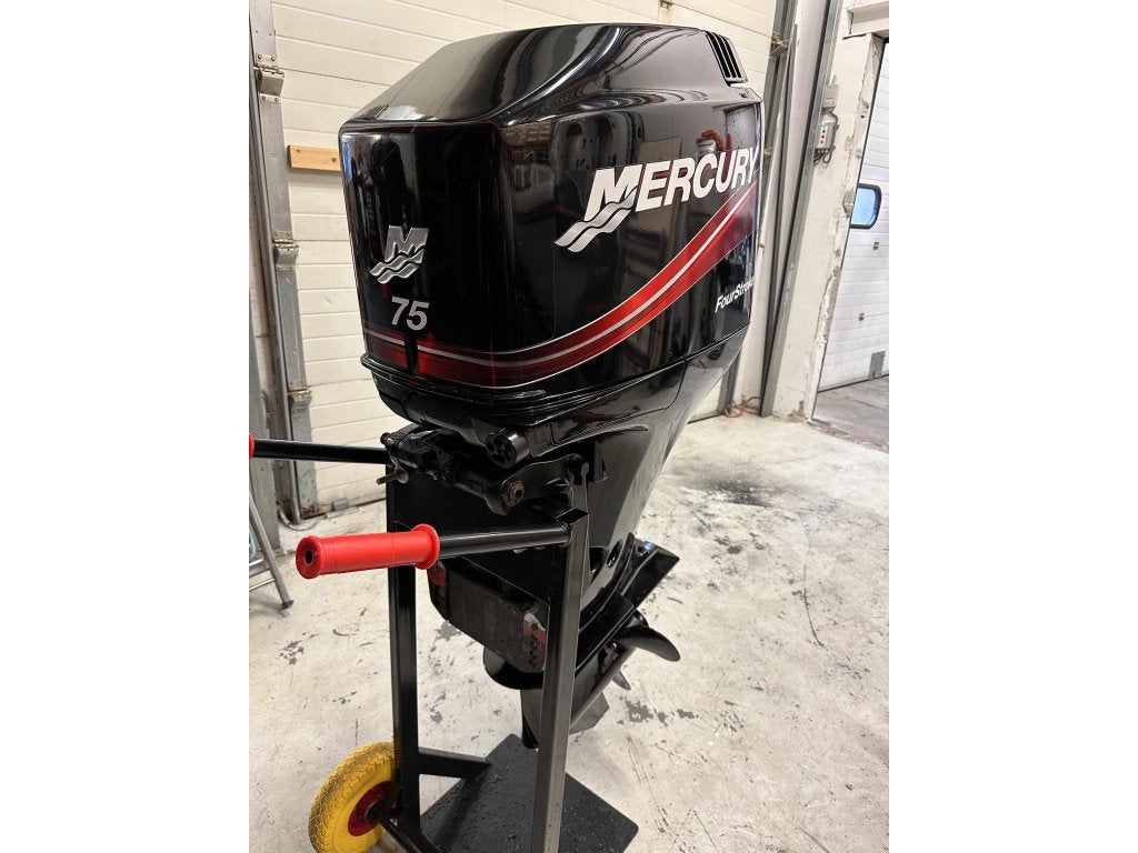 Mercury 75pk 4takt Buitenboordmotor incl Afstand bediening, Niet ingevuld, Gebruikt, Niet ingevuld, Benzine