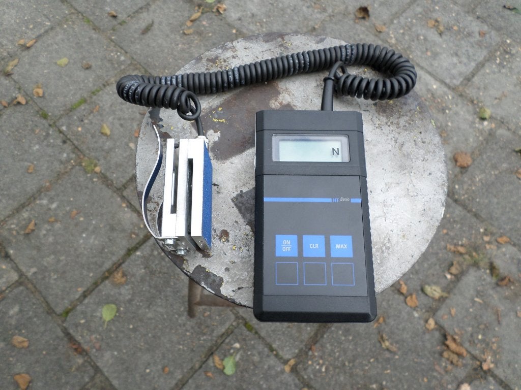 HKM-Messtechnik PH-100-EX/HT Krachtmeter 0-1000N, Ophalen of Verzenden, Gebruikt