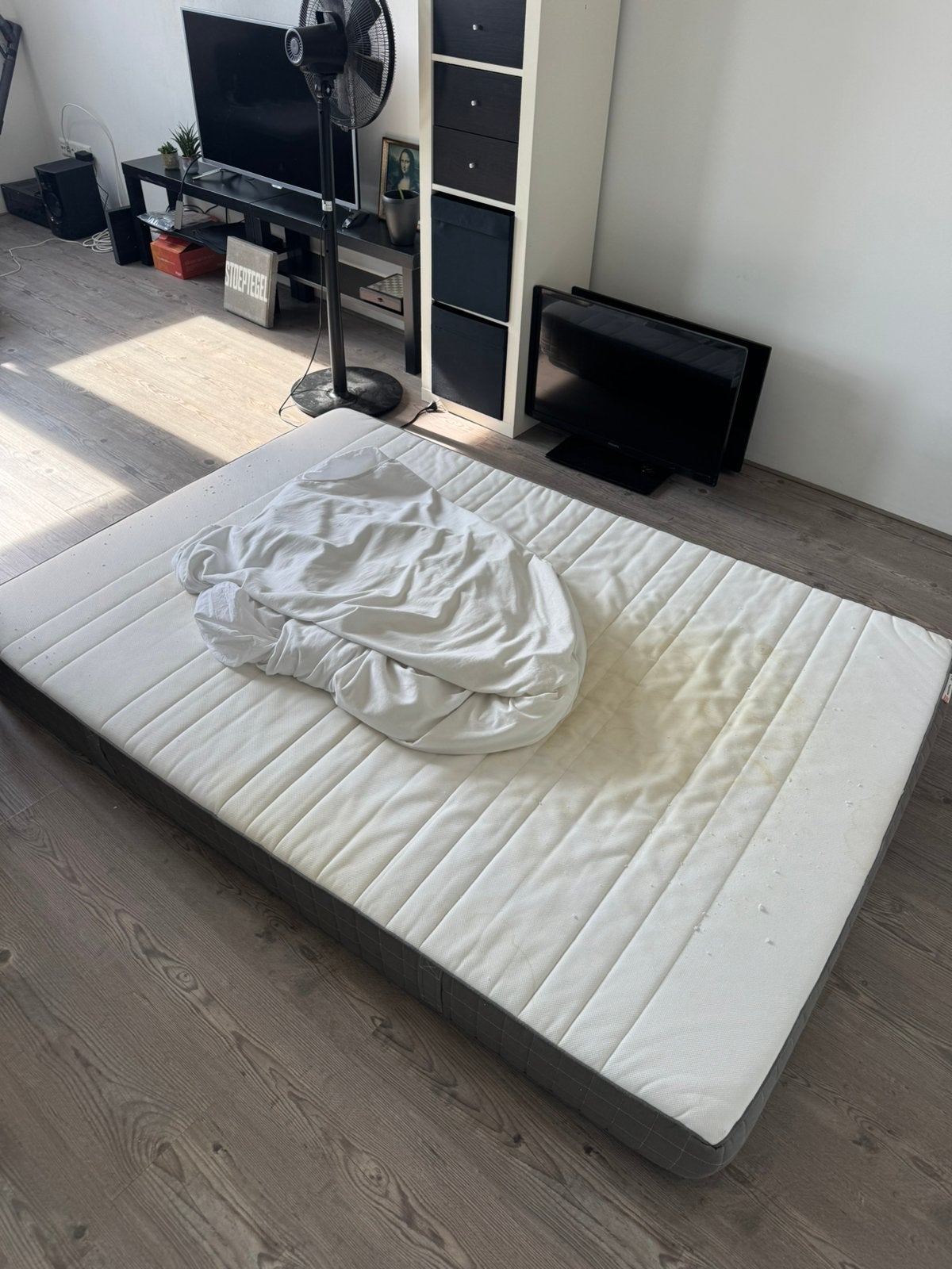 Gratis Matras 140x200 - Gebruikt, Ophalen, Gebruikt, 140 cm, Twijfelaar