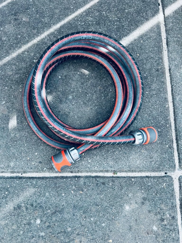 Gardena aansluitset flexibele slang, Ophalen, Gebruikt, Tuinslang
