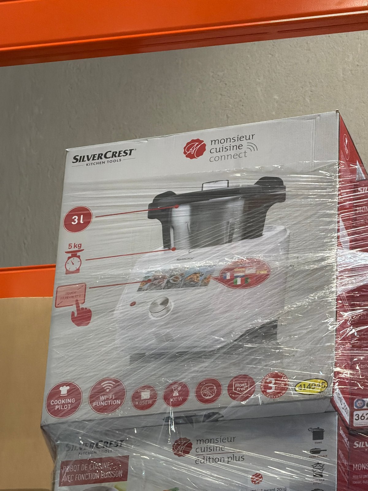 Monsieur Cuisine Smart Connect NIEUW -, Witgoed en Apparatuur, Keukenmixers, 3 tot 4 liter, Ophalen of Verzenden, Nieuw