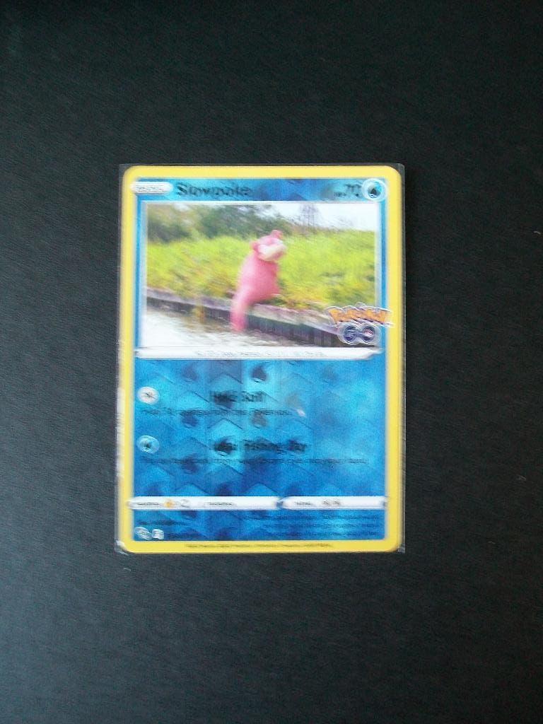 1881: Nieuwe Pokemon GO Kaart holofoil SLOWPOKE HP70 019/078, Verzenden, Nieuw, Losse kaart, Foil