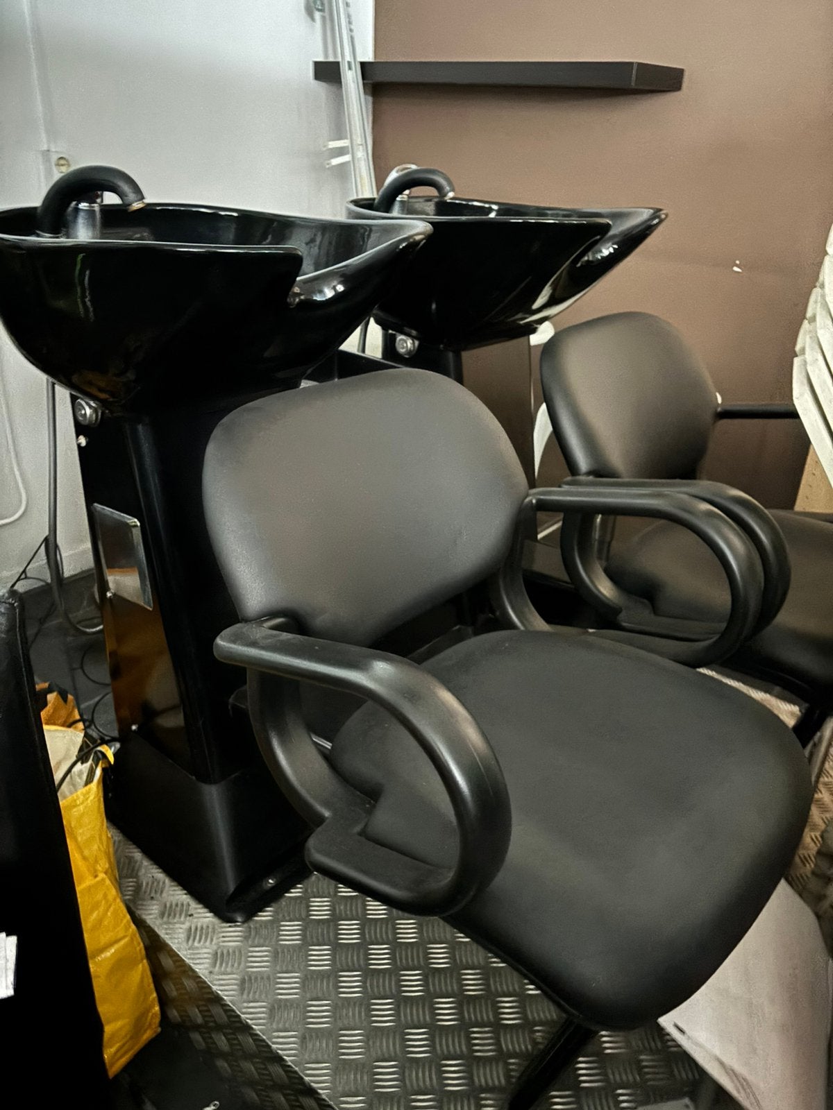 Kappers wasunit, kapsalon, Ophalen
