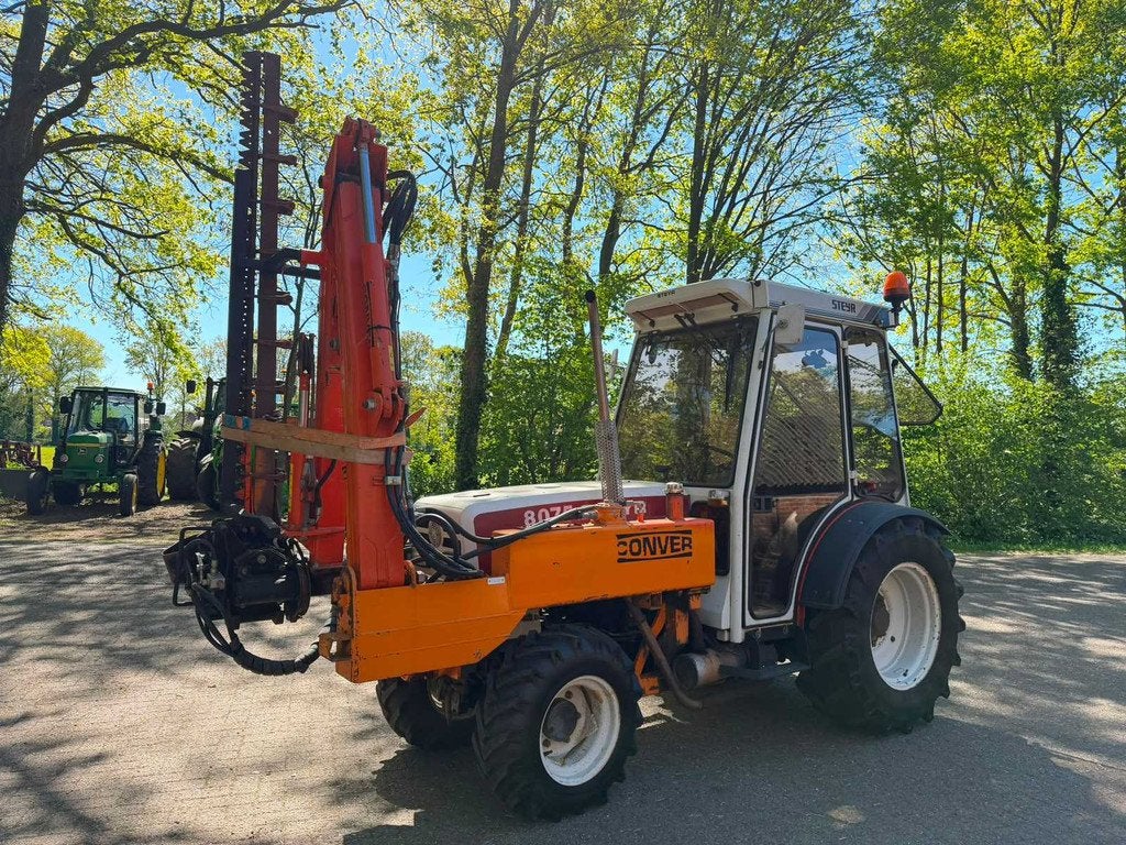 1996 Steyr 8075 AS Vierwielaangedreven landbouwtractor, Zakelijke goederen, Gebruikt, Steyr