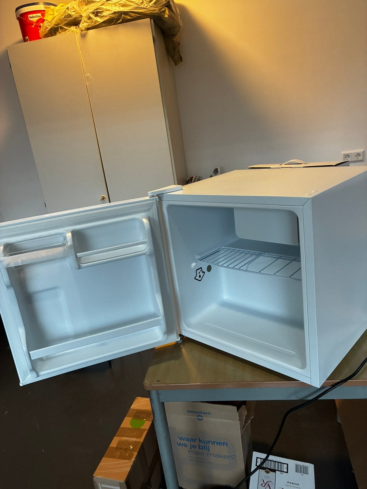 Koelkast Iikea 43 liter, Ophalen, Minder dan 85 cm, 45 tot 60 cm, Met vriesvak