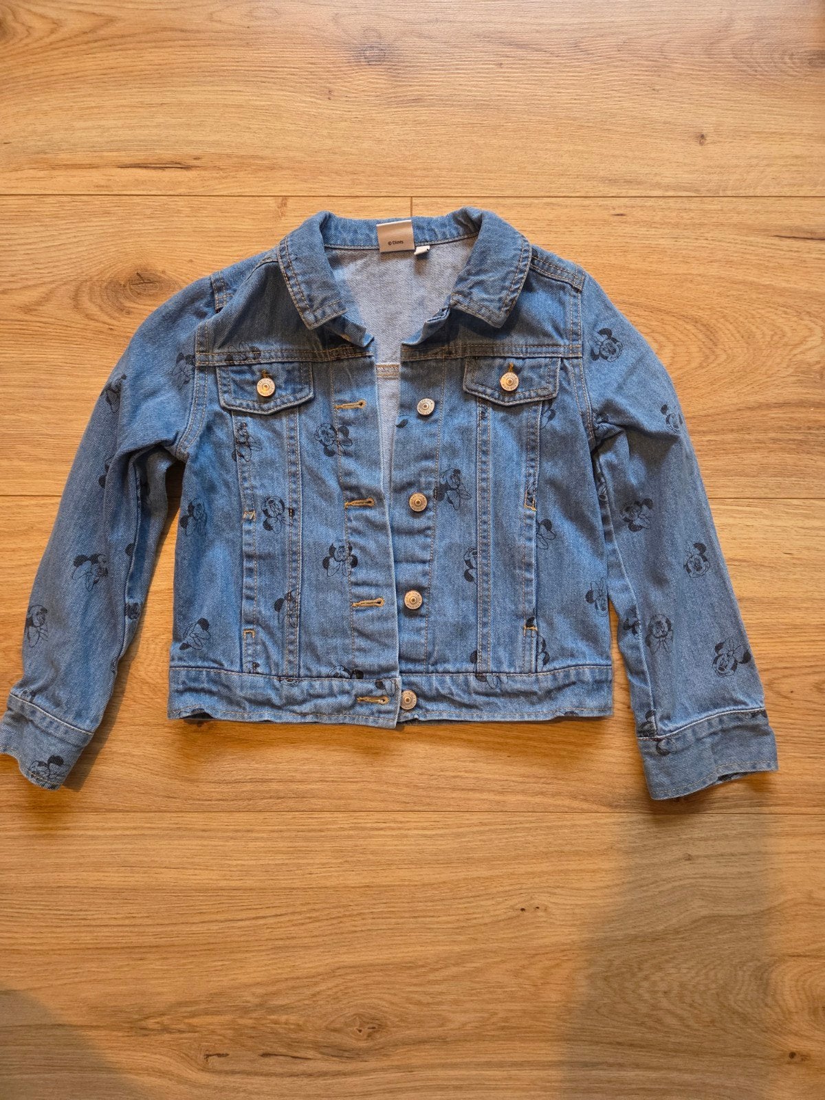 Spijkerjas Kiabi, maat 6, Kinderen en Baby's, Kinderkleding | Maat 116, Kiabi, Meisje, Ophalen of Verzenden, Zo goed als nieuw