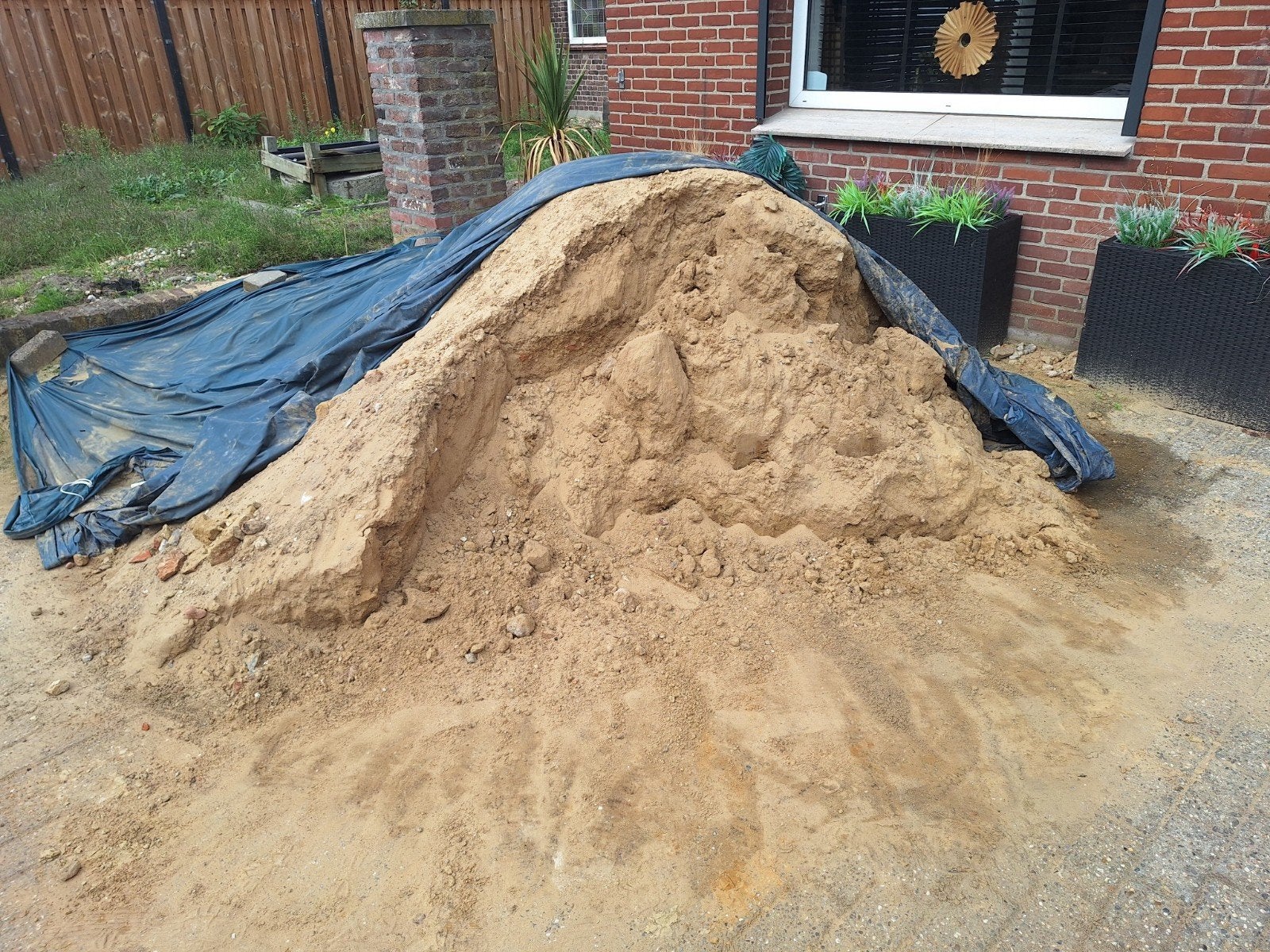 geel zand, Tuin en Terras, Zand, Ophalen, Ophoogzand