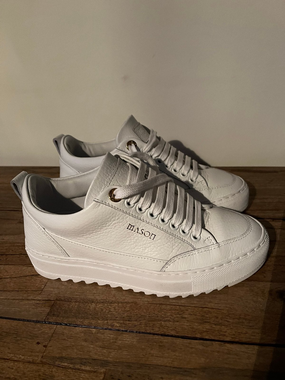 Mason Garments witte sneakers maat 36 - weinig gedragen, Ophalen of Verzenden, Wit, Sneakers of Gympen