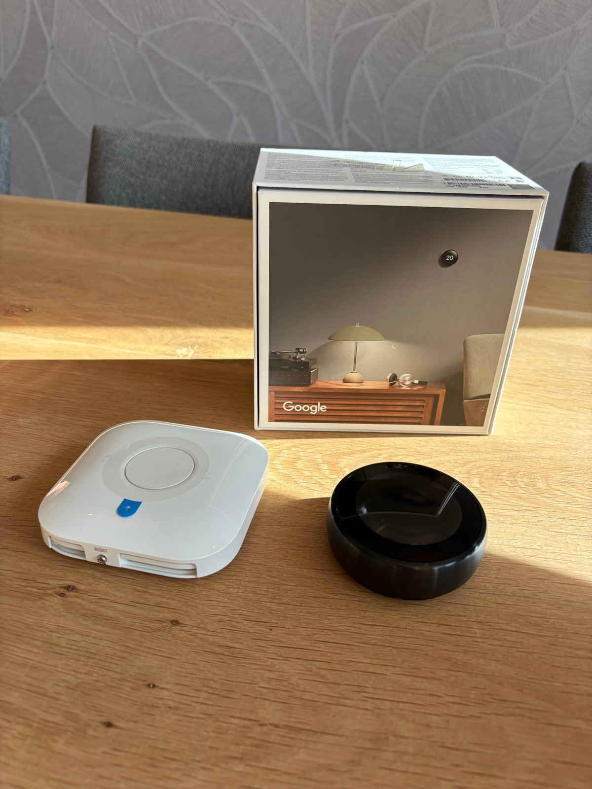 Google Nest Learning Thermostat zwart, Ophalen, Slimme thermostaat, Zo goed als nieuw