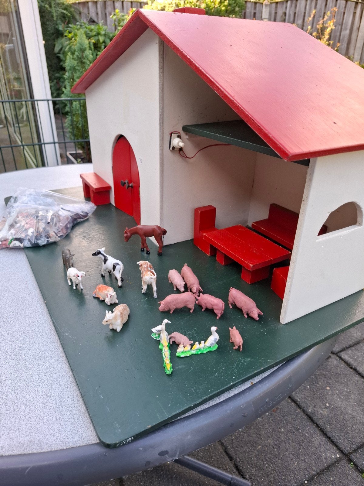 houten boerderij, Kinderen en Baby's, Ophalen, Gebruikt
