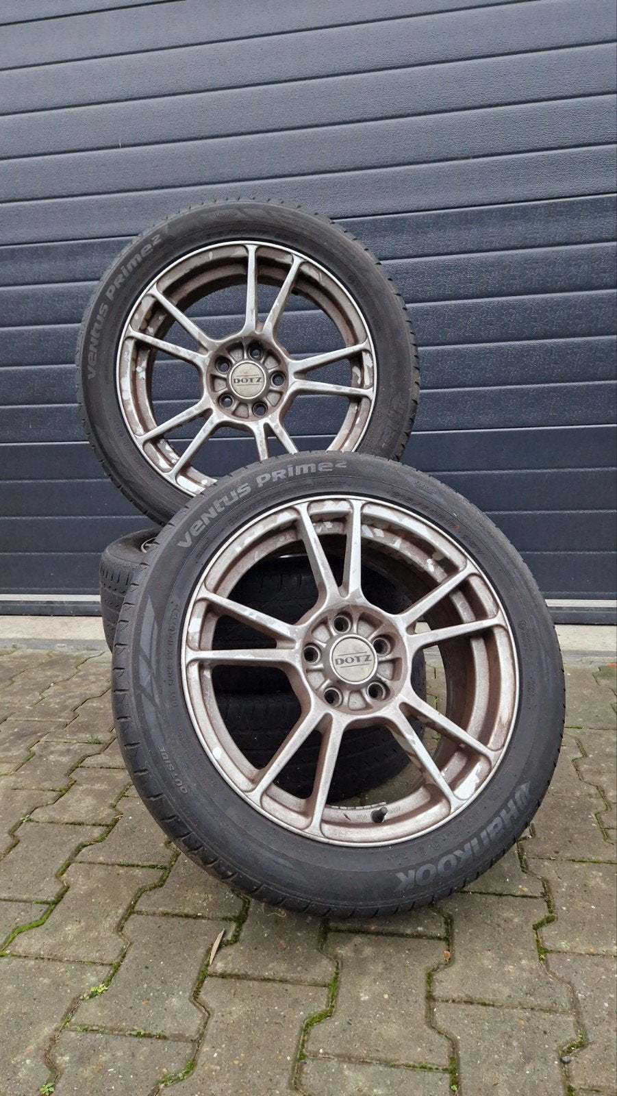 5x110 Dotz Estoril Schadevrij, Ophalen, Banden en Velgen, 17 inch, Personenwagen