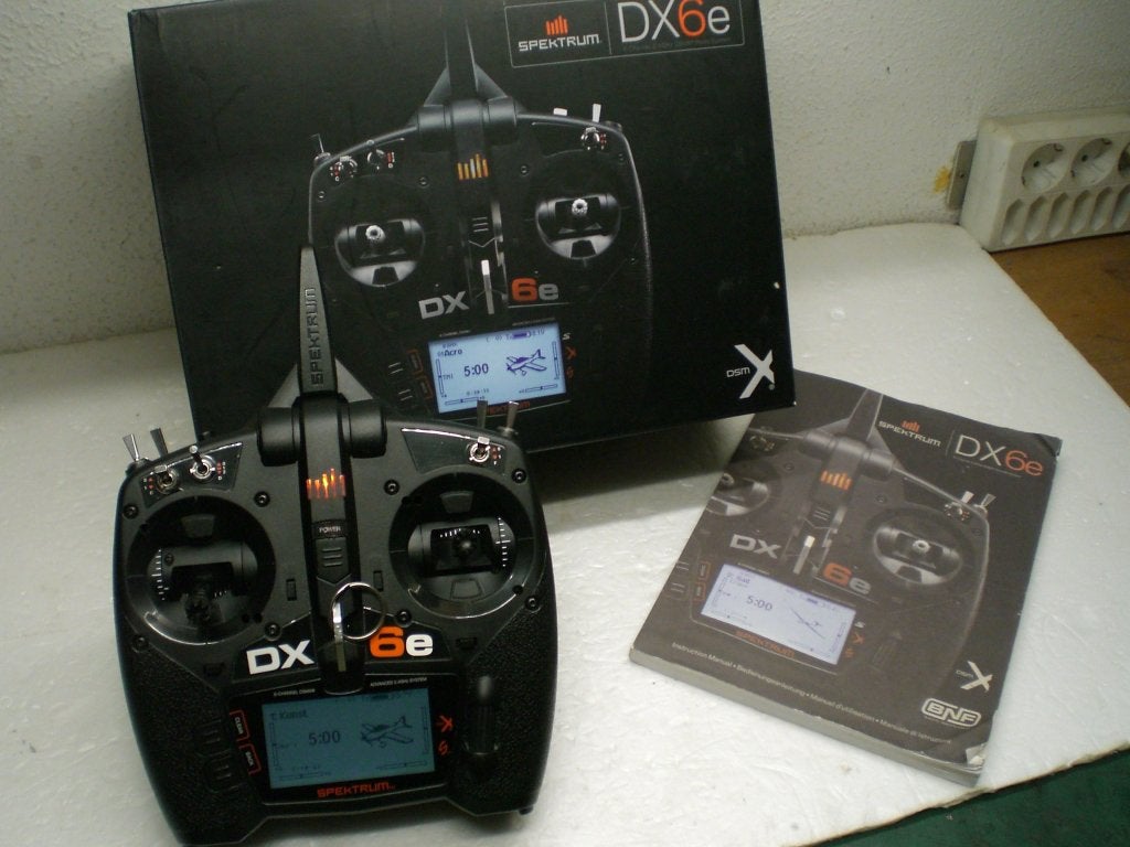 Spektrum DX6e zender afstandsbediening mode 2 OVP, Ophalen of Verzenden, Zo goed als nieuw