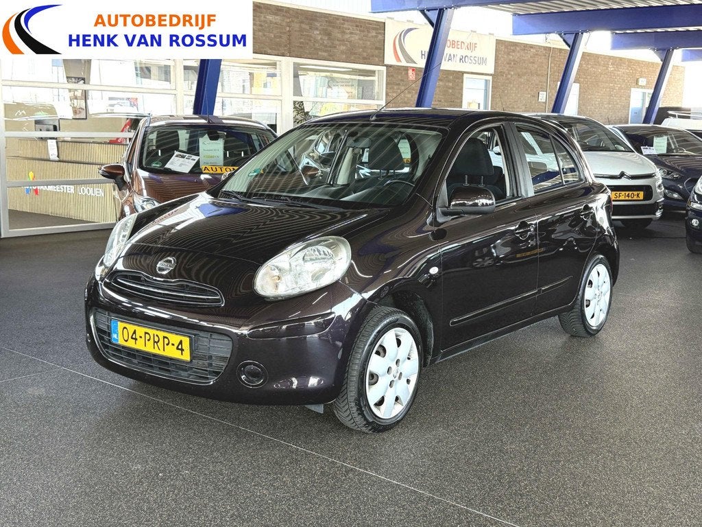 Nissan Micra 1.2 Acenta Clima | Cruise | NAP., Auto's, Voorwielaandrijving, Euro 5, Stof, Gebruikt