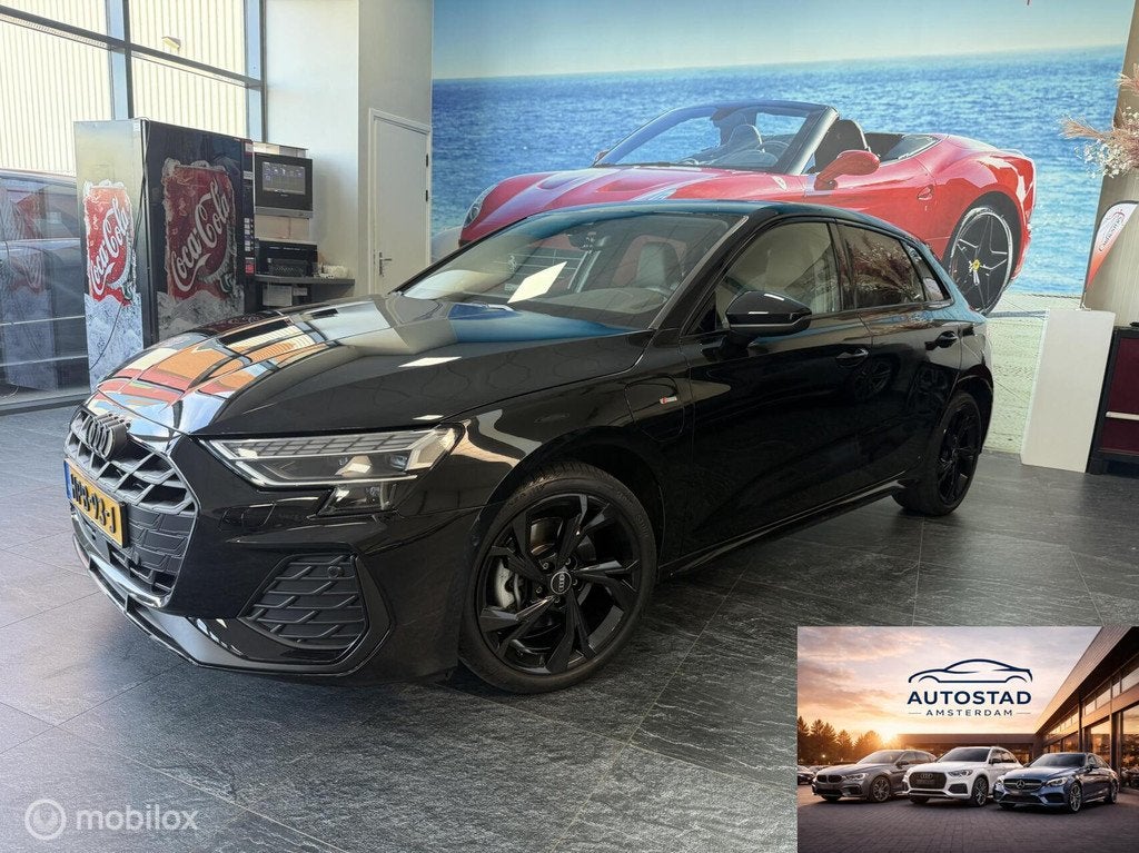 Audi A3 Sportback 40 TFSI e Advanced edition, Auto's, Stof, Euro 6, 4 cilinders, Zwart