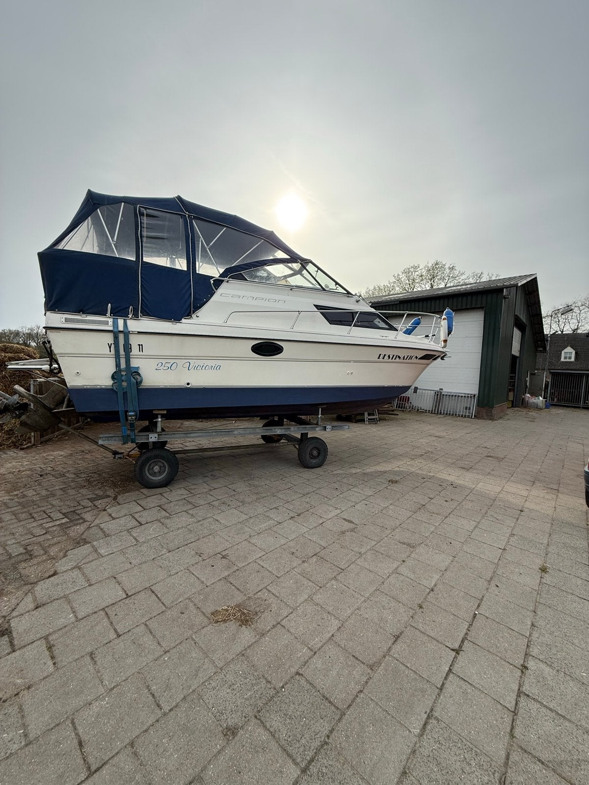 Campion 250 Victoria Kajuitboot - Ideaal voor weekendjes weg, Overige merken, Gebruikt, Biminitop, 60 cm