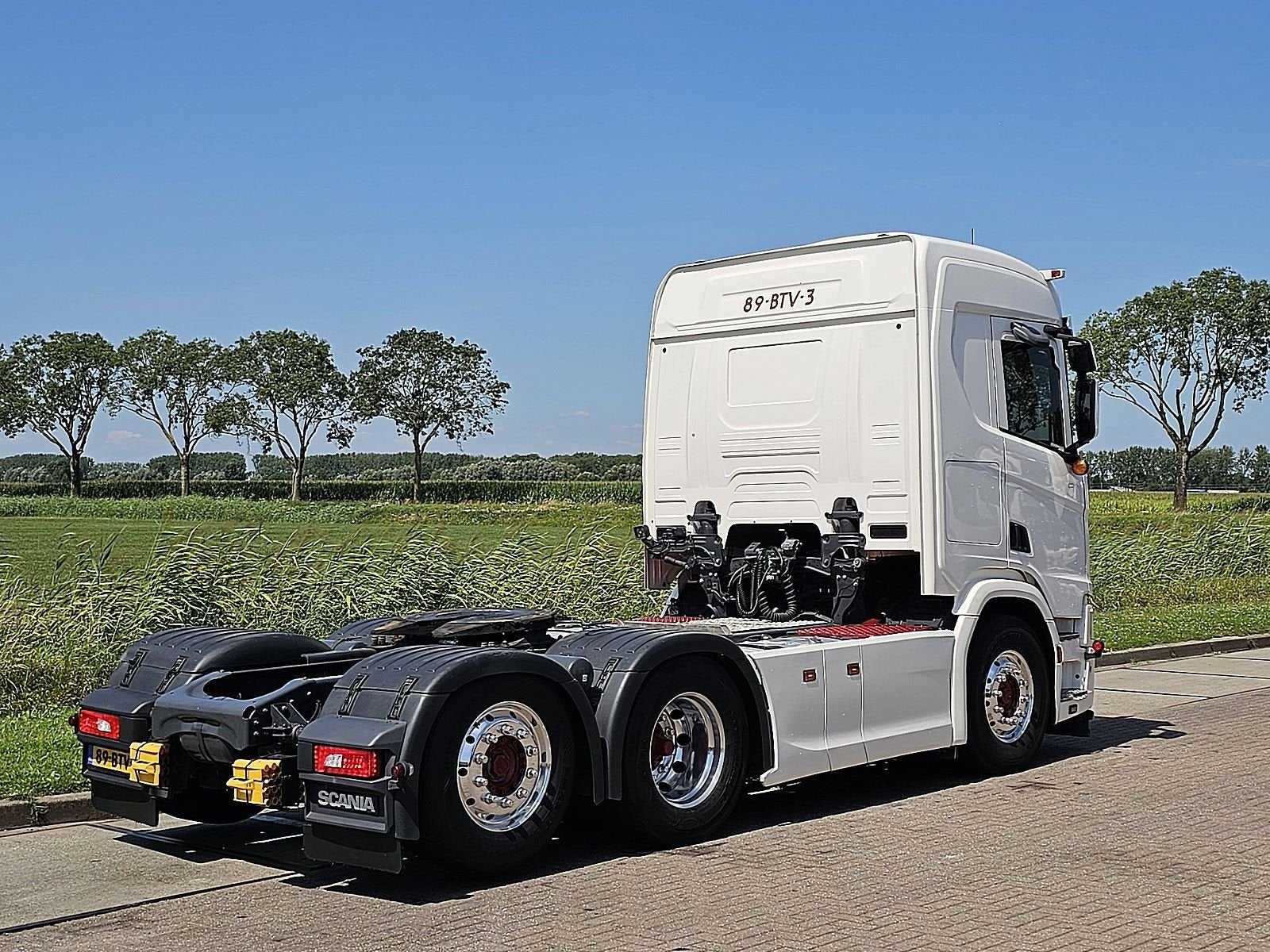 SCANIA R500 6x2 retarder, Auto's, Euro 6, Scania, Wit, Bedrijf