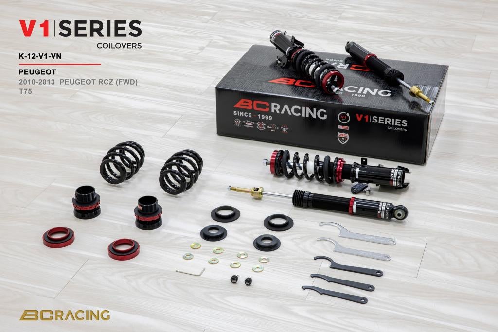 BC Racing schroefset verlaging - Peugeot RC-Z RCZ FWD 10-13, Ophalen of Verzenden