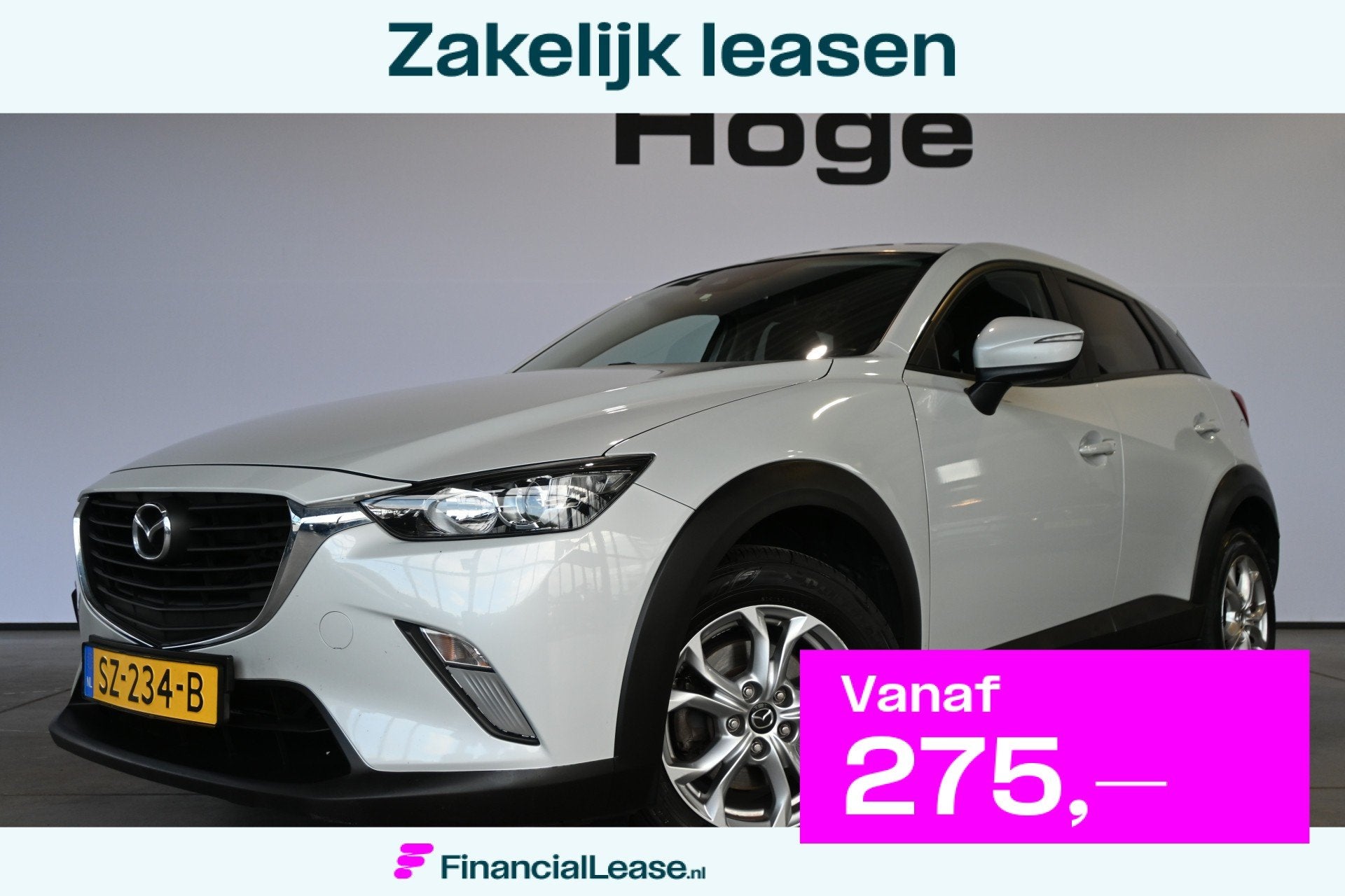 Mazda CX-3 2.0 SkyActiv-G 120 Dynamic Automaat Clima Cruise, 1998 cc, Stof, 4 cilinders, Met garantie (alle)