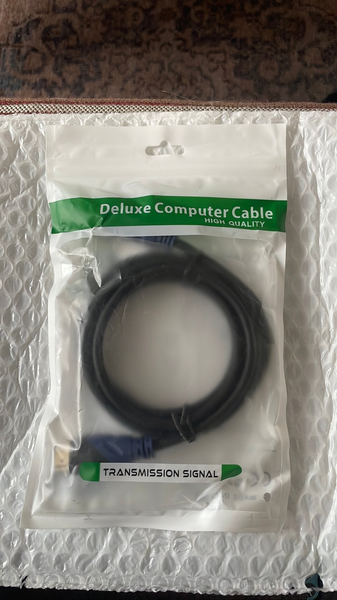 Nieuw Deluxe Computer Cable 2 M, Ophalen of Verzenden, Nieuw