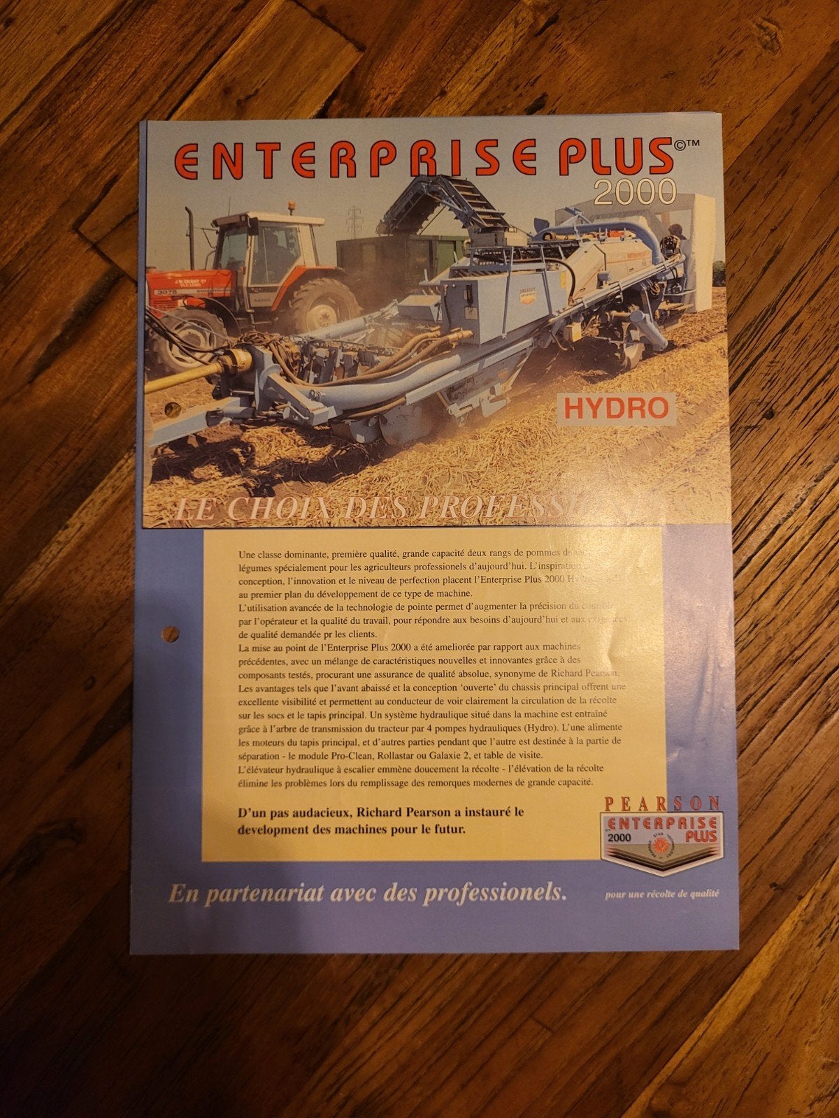 tractor folder Enterprise plus rooimachine, Ophalen of Verzenden, Zo goed als nieuw