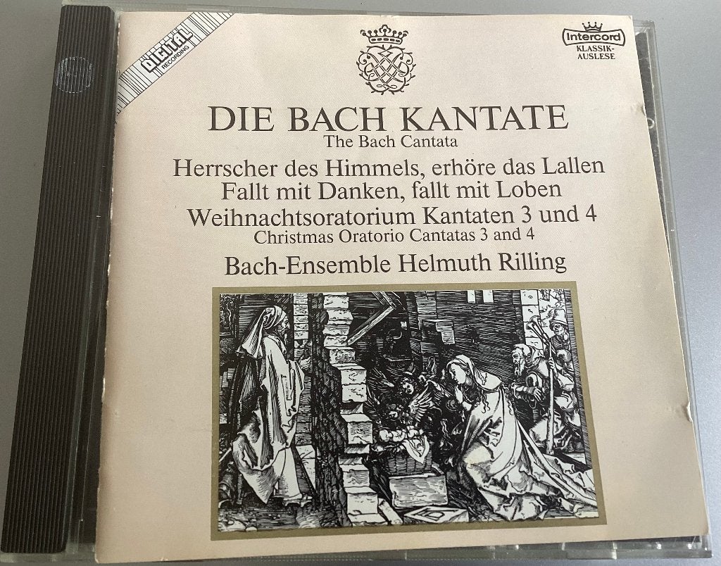 Bach The Bach Cantate Helmuth Rilling CD, Gebruikt, Ophalen of Verzenden, Barok, Album